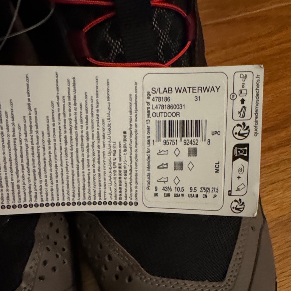 Salomon S/LAB WATERWAY BOOTS (Unisex) - Picture 2 of 8
